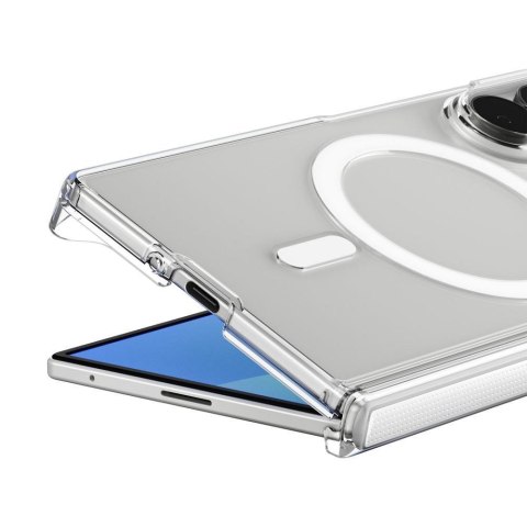 Futerał SPIGEN AIRSKIN ZERO kompatybilny z MagSafe do SAMSUNG GALAXY Z FOLD 8 ULTRA transparentny/biały