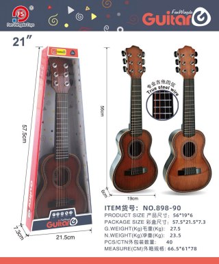 Gitara Dla Najmłodszych Jasny Brąz