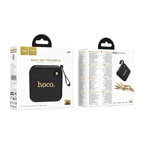 Głośnik Bluetooth Hoco HT1 Max 2 × 20 W czarny