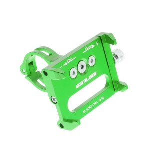 GUB uchwyt rowerowy na kierownicę G85 Aluminium zielony
