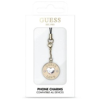 GUESS charms GUCPMHGLD (Heart Diamond Charm with Rhinestones)