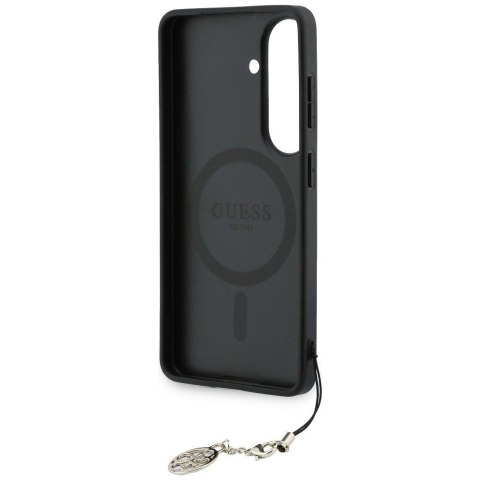 GUESS futerał do SAMSUNG S26 GUHMS26SGF4GBR (PU 4G Classic Logo with Charm) brązowy