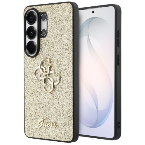 GUESS futerał do SAMSUNG S26 Ultra GUHCS26LHG4SGD (Fixed Glitter 4G Big Metal Logo) złoty