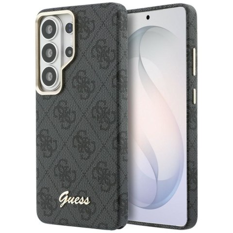 GUESS futerał do SAMSUNG S26 Ultra GUHMS26L5P4FWMSK (4G Script MagSafe) czarny