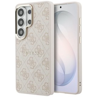 GUESS futerał do SAMSUNG S26 Ultra GUHMS26LP4MSEGCP (4G Embossed Ring MagSafe) różowy