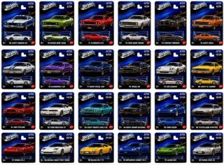 Hot Wheels Silver Series Automotive Mix (24szt)