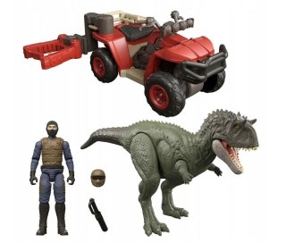 Jurassic World Dinozaur pojazd terenowy + chwytak