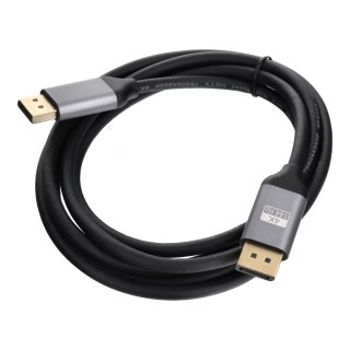 Kabel Display Port do Display Port 1.4 Blue Star 4K 144Hz - High Speed, HDR, Ethernet, G-SYNC/FreeSync, 32Gbps, 2 m czarny