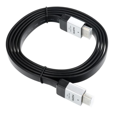 Kabel HDMI do HDMI 4K 60Hz High Speed with Ethernet wer. 2.0 BLISTER 1,5 m czarny