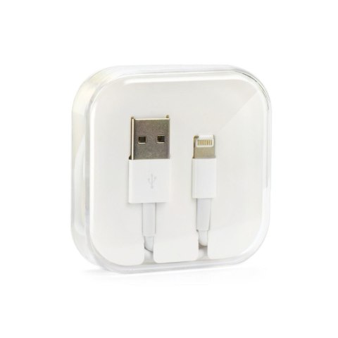 Kabel USB A do Lightning 1A 1 m HD4 box biały