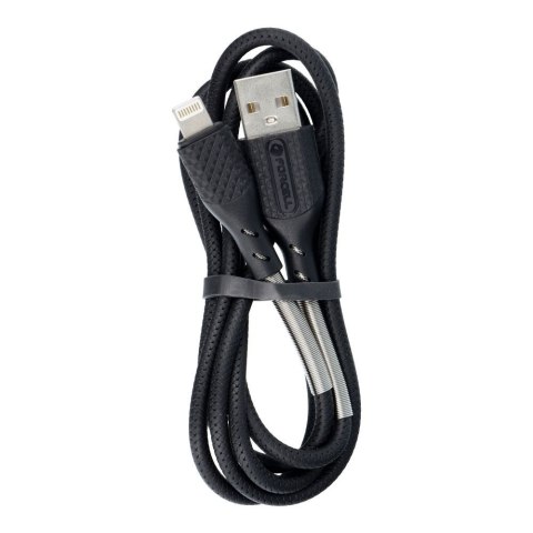 Kabel USB A do Lightning Forcell F-Energy 2,4A 12W Carbon 1 m CB-01A czarny