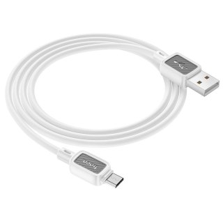 Kabel USB A do Micro USB Hoco 2,4A 1 m X108 biały