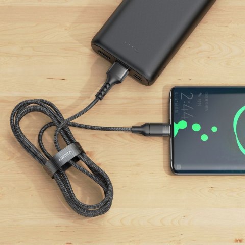 Kabel USB A do Typ C VEGER PD 5A 100W AC03 1,2 m czarny