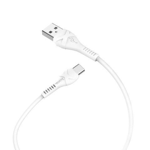 Kabel USB A do USB C Hoco 1 m X37 biały
