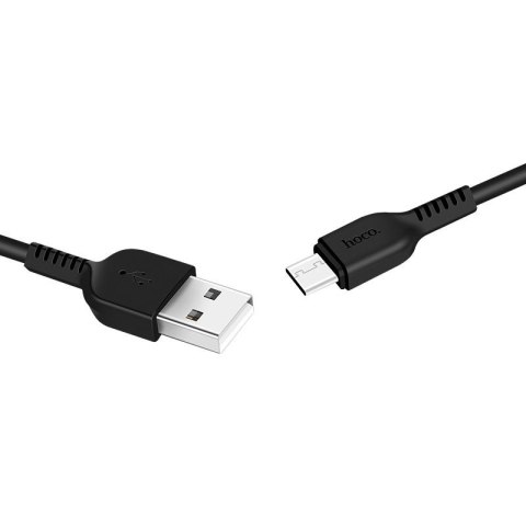 Kabel USB A do USB C Hoco 2,4A 3 m X20 czarny