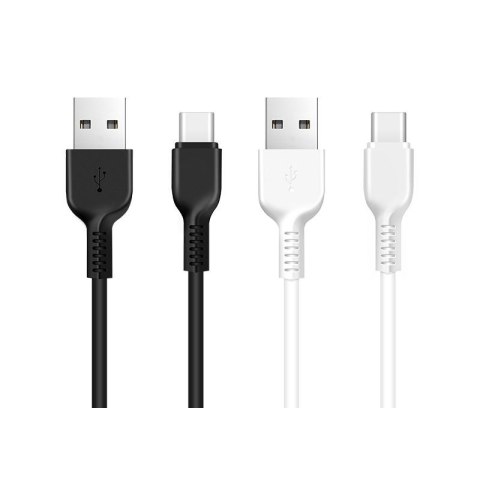 Kabel USB A do USB C Hoco 2,4A 3 m X20 czarny