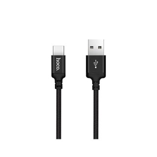Kabel USB A do USB C Hoco 2A 2 m X14 czarny