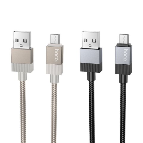 Kabel USB A do USB C Hoco 3A 1 m X110 złoty