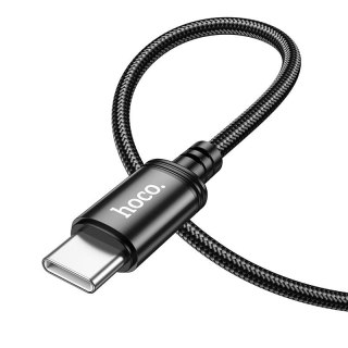 Kabel USB A do USB C Hoco 3A 1 m X89 czarny