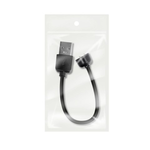 Kabel USB A do ładowania XIAOMI Mi Band 5 / Mi Band 6 0,15 m czarny