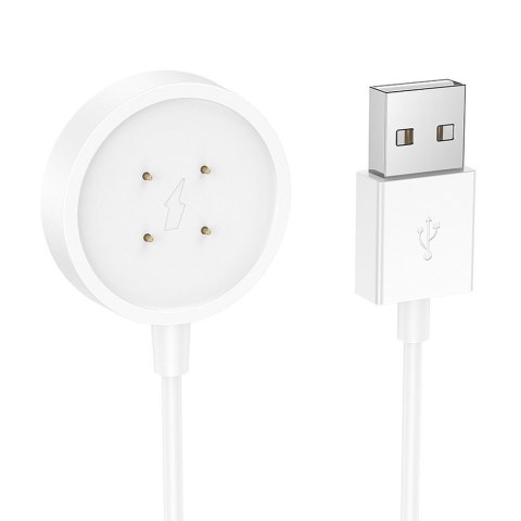 Kabel do ładowania smartwatcha Hoco 0,6 m Y24 biały