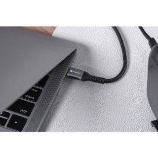 Kabel USB C do Lightning Forcell F-Energy PD 3A 27W Cafule 2 m C259 czarny