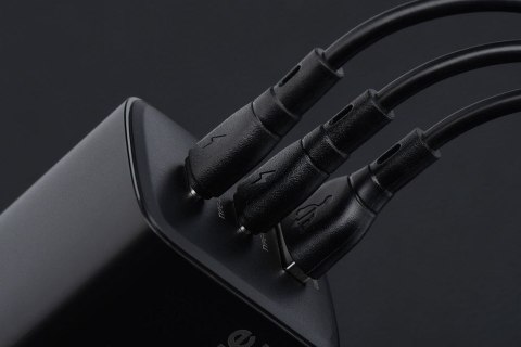 Kabel USB C do USB C Blue Star 3A 60W ECO 1 m PJ73-13-3 czarny