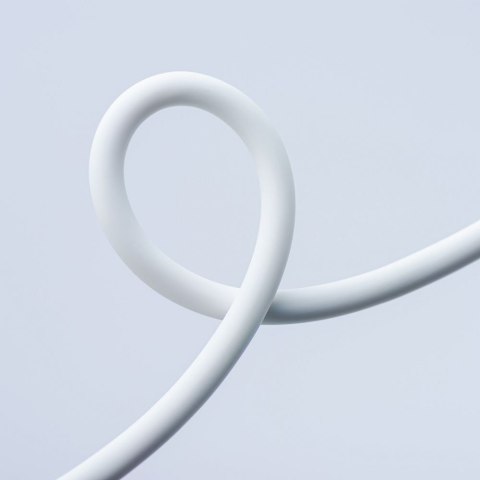 Kabel USB C do USB C Forcell F-Energy QC4.0 PD 3A 60W Silicone 1 m C344 biały