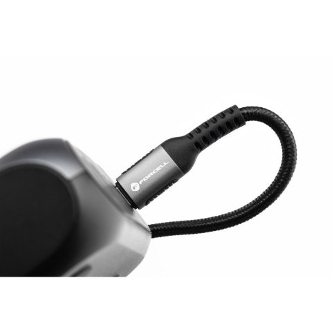 Kabel USB C do USB C Forcell F-Energy QC4.0 PD 5A 100W Cafule 0,5 m C260 czarny
