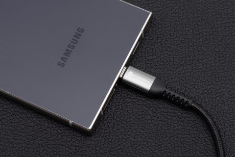 Kabel USB C do USB C Forcell F-Energy QC4.0 PD 5A 240W Cafule 3 m C263 czarny