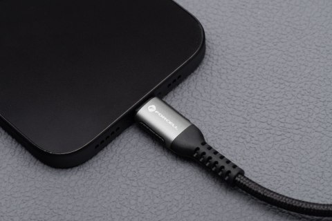 Kabel USB C do USB C Forcell F-Energy QC4.0 PD 5A 240W Cafule 3 m C263 czarny