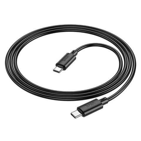 Kabel USB C do USB C Hoco PD 3A 60W 1 m X88 czarny