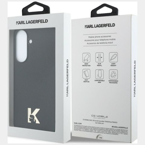 KARL LAGERFELD futerał do SAMSUNG A57 KLHCSA575PGFKHGK (PU W/ KHEAD LOGO BLACK ) czarny