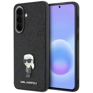 KARL LAGERFELD futerał do SAMSUNG A57 KLHCSA57GKNPSK (Fixed Glitter Ikonik Logo Metal Pin) czarny