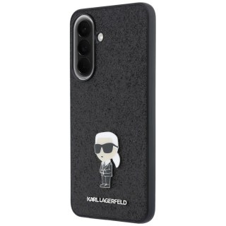 KARL LAGERFELD futerał do SAMSUNG A57 KLHCSA57GKNPSK (Fixed Glitter Ikonik Logo Metal Pin) czarny