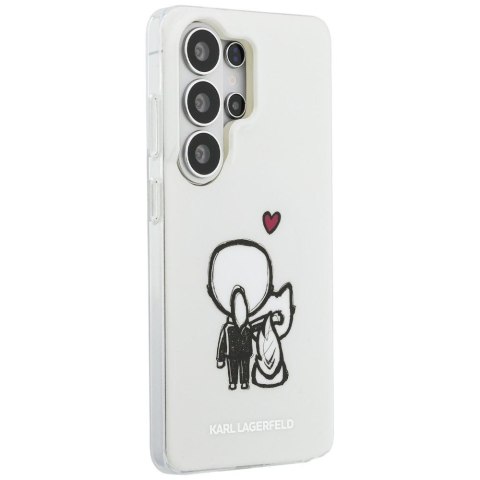 KARL LAGERFELD futerał do SAMSUNG S26 Ultra KLHMS26L6HKCBHH (Magnetic IML K&C Back Logo) transparentny