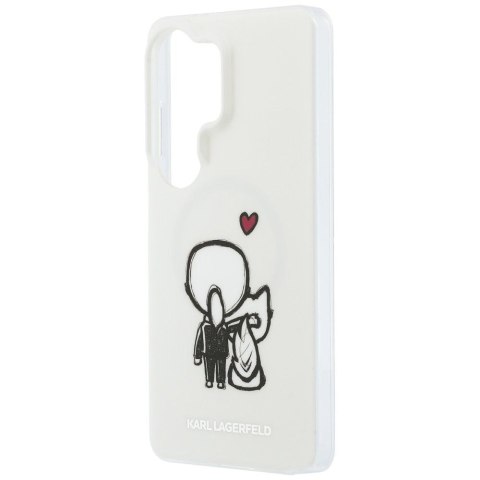 KARL LAGERFELD futerał do SAMSUNG S26 Ultra KLHMS26L6HKCBHH (Magnetic IML K&C Back Logo) transparentny
