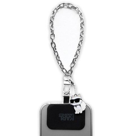 KARL LAGERFELD zawieszka KLUCHCSKPK (Wrist Chain Choupette) srebrny