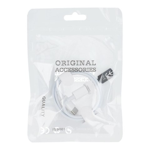 Kabel USB C do USB C PD 40W HD23 1 m HD23 biały