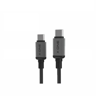 Kabel USB X-ONE TitanFlex - typ C do C max 240W 1,2m czarny