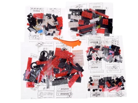 Klocki techniczne Sportowe auto Living Legend 917 CZERWONE 355-ele ZA4754
