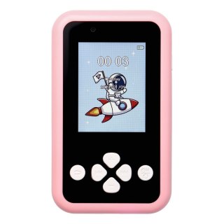 Konsola do gier dla dzieci z ekranem IPS 2,4" z przyciskami KDC-0027A różowy