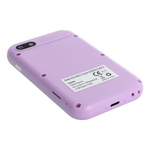 Konsola do gier dla dzieci z ekranem dotykowym 2,8" KDC-0027A fioletowy