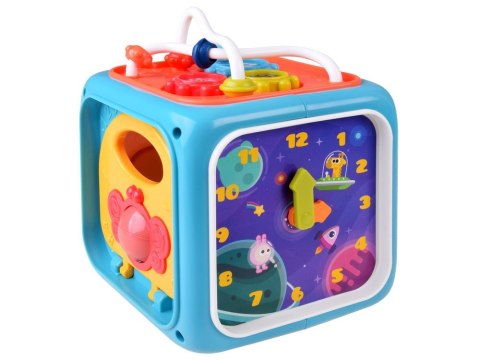 Kostka interaktywna edukacyjna pianinko przeplatanka sorter ZA4275 NI