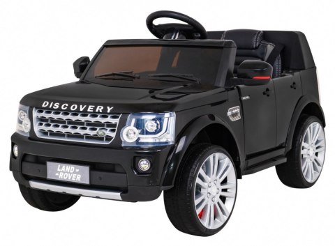 Land Rover Discovery Autko elektryczne dla dzieci Czarny SUV + Pilot