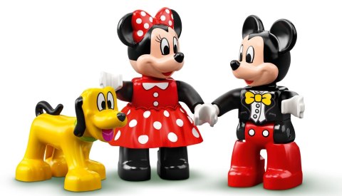 Lego DUPLO Urodzinowy pociąg myszek Miki i Minnie