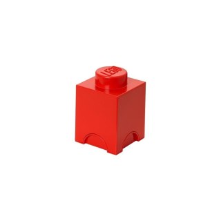 LEGO(R) pojemnik klocek jedynka czerwony