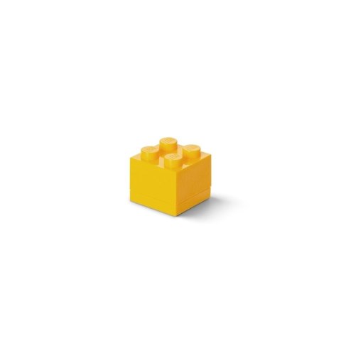 LEGO(R) pudełeczko klocek czwórka żółty