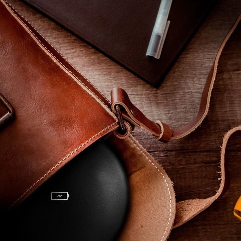 Ładowarka indukcyjna Forcell F-Energy Qi QC 15W + kabel USB C do USB A czarna