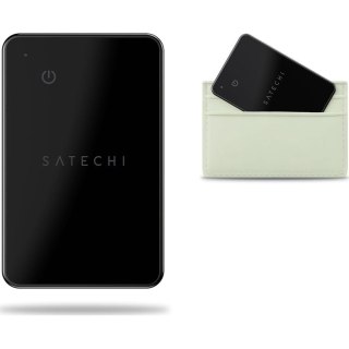 Lokalizator zgodny z Apple Find My Satechi FindAll Wallet Card w formie karty ST-LFAWCK czarna